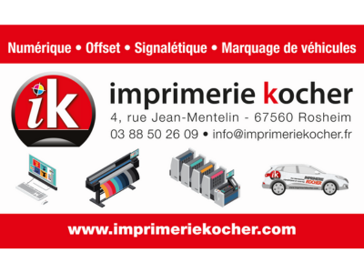 Logo de notre partenaire IMPRIMERIE KOCHER